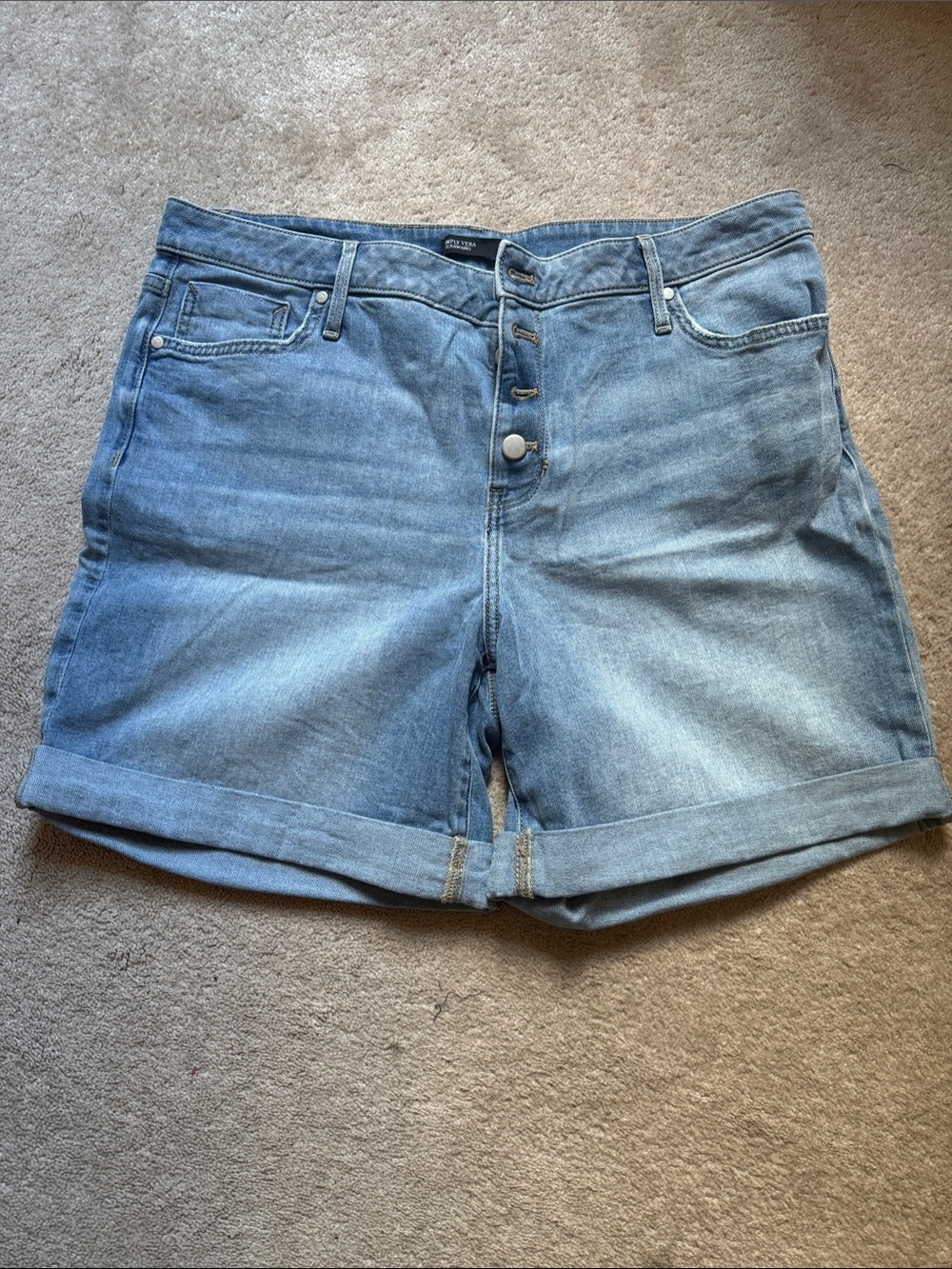 Simply Vera Light Blue Denim Shorts